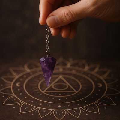 Pendelen, pendelen is een verlengstuk van je intuïtie, een pendel laat het antwoord zien dat diep in jou al aanwezig is.