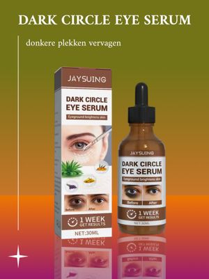 Oogserum tegen vermoeide look en wallen onder ogen, bij My heart to yours