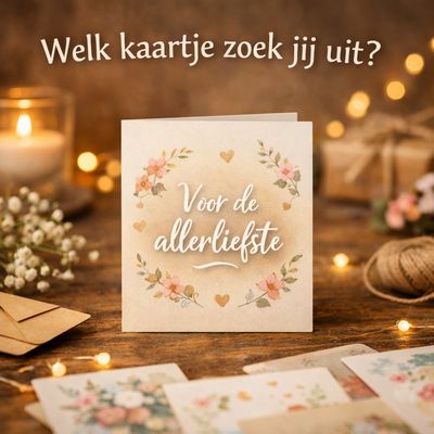 Welk kaartje geef jij bij je cadeau?