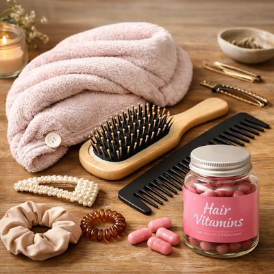 Haarvitaminen (supplementen) vullen tekorten aan die follikels verzwakken, bij myhearttoyours.nl