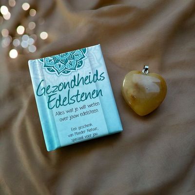 edelsteen boekje met Aventurijn edelsteen