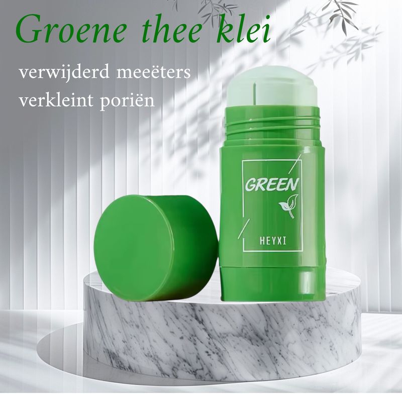 Groene thee stick (masker) voor gezicht, bij My heart to yours