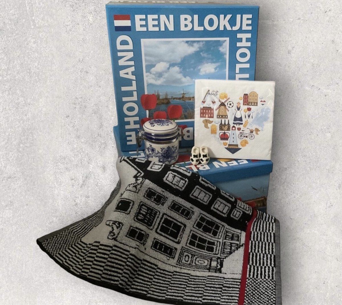 Cadeaubox HOLLAND, Delfts blauw bij myhearttoyours.nl