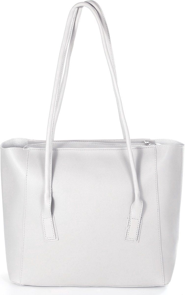 Stijlvolle tas, lekker ruim, 1 groot vak, lange hengsels voor over schouder, bij myhearttoyours.nl