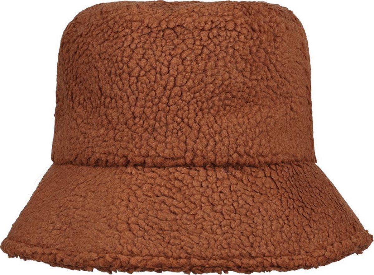 ​Bucket hat teddy - bruin - vissershoedje in teddystof bij myhearttoyours.nl
