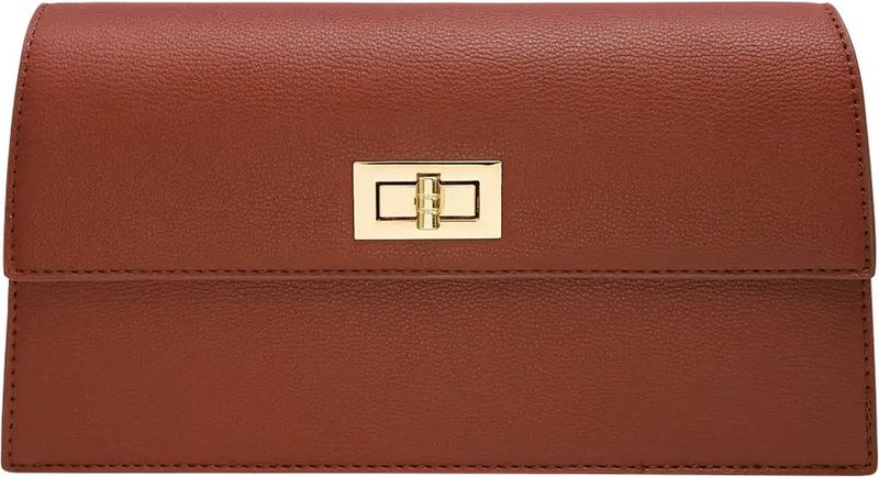 Trendy tas als schoudertas of heuptas te dragen, Cognac