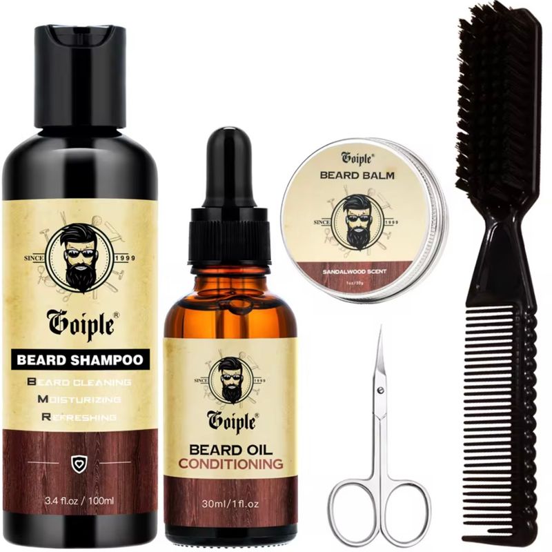 Baardset voor mannen, 5 delig  compleet, te koop bij myhearttoyours.nl