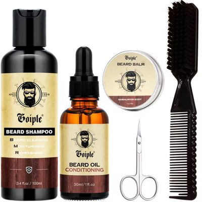 Baardset voor mannen, 5 delig  compleet, te koop bij myhearttoyours.nl