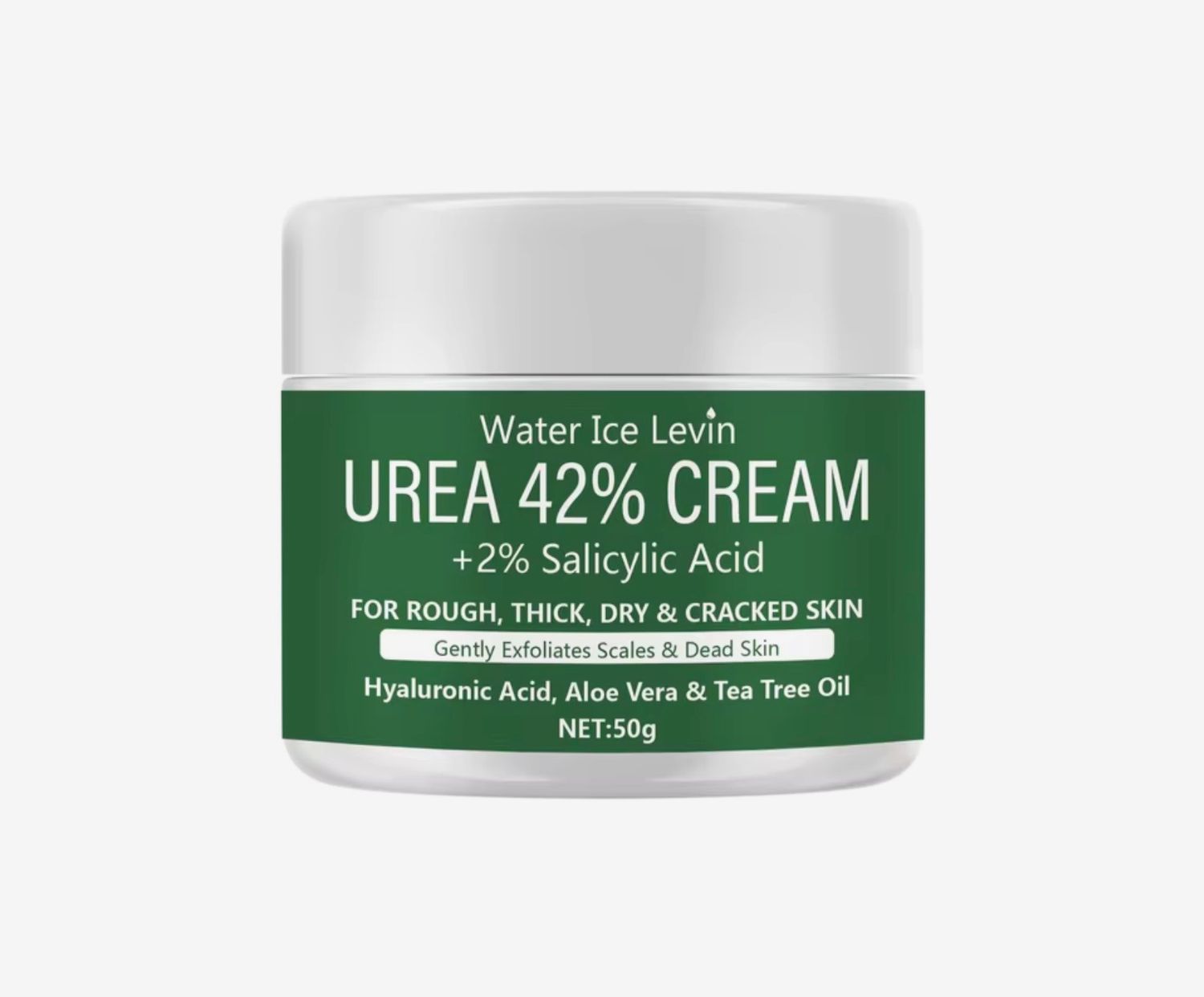 Ontzettend fijne 42% ureum creme + 2% salicylzuur.  50 gram handen en voeten, myhearttoyours.nl