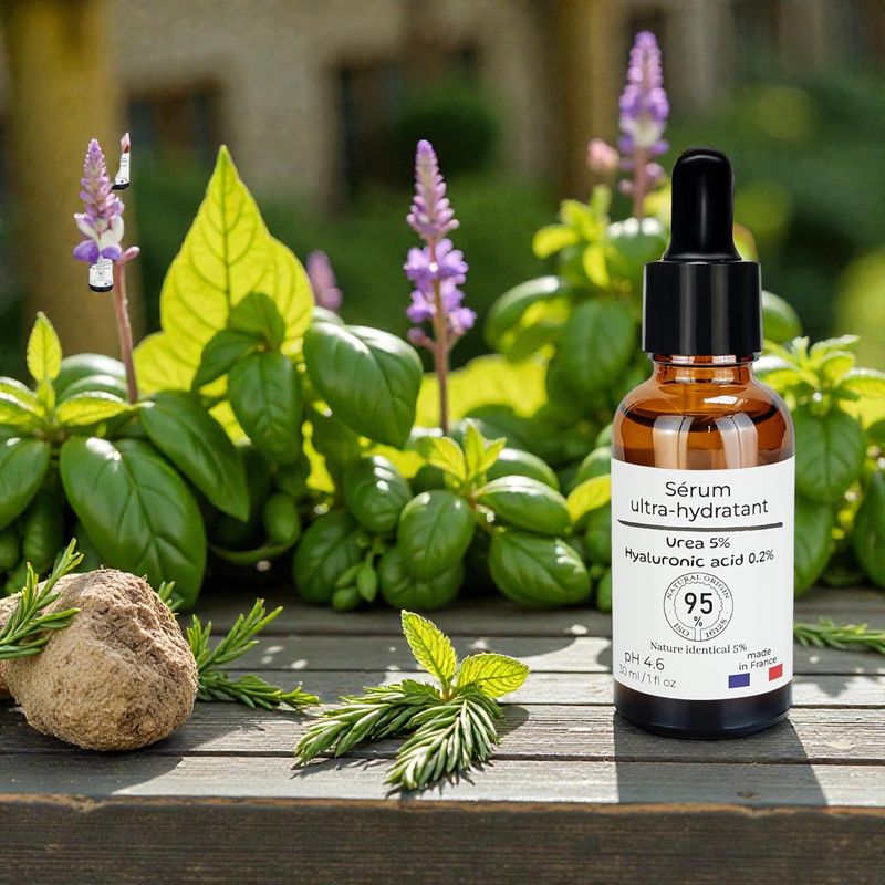 Anti-Aging hydratatieserum met 5% ureum en Hyaluronzuur. 30 ml bij myhearttoyours.nl