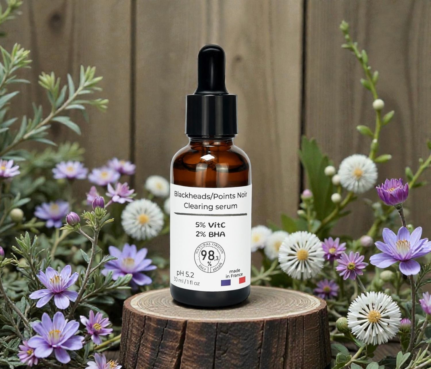 Hydraterend serum met 2% postbioticum, polyglutaminezuur en hyaluronzuur. 30 ml. bij myhearttoyours.nl