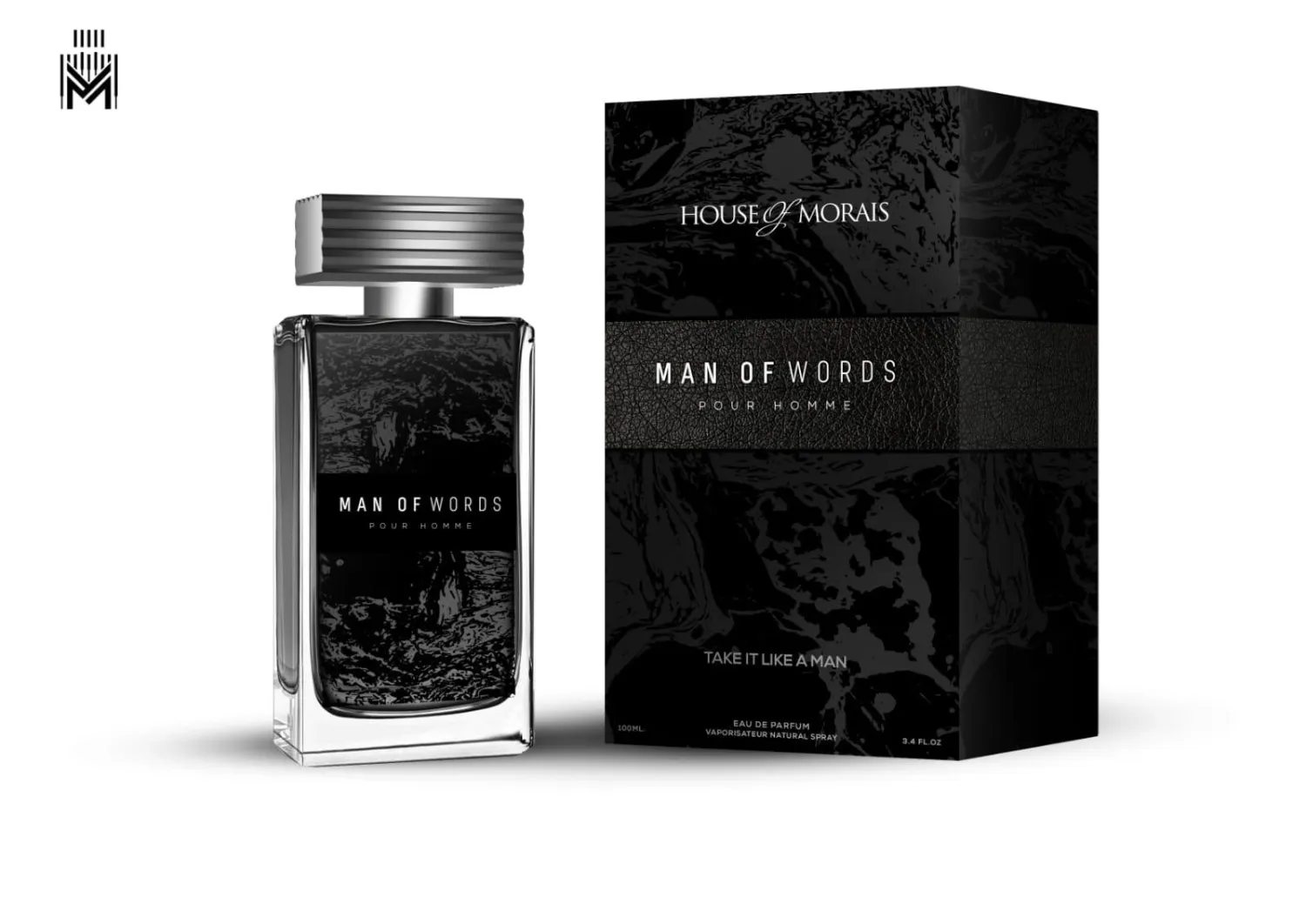 Eau de Parfum Man of Words, homme, bij myhearttoyours.nl