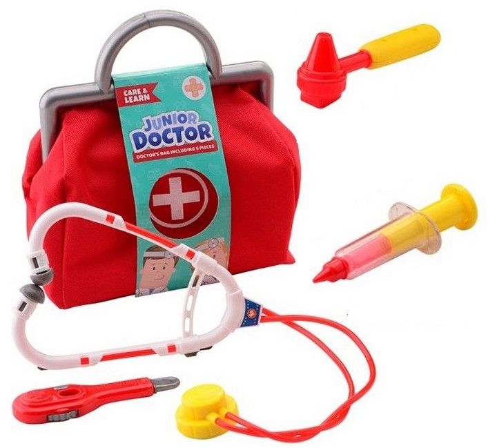 Johntoy dokterstas met accessoires, voor de kleine dokters onder ons, bij myhearttoyours.nl