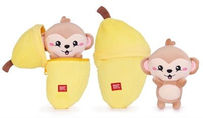 Kuties Zip knuffels van Kawaii, in eigen ZIPPER mandje bij myhearttoyours.nl