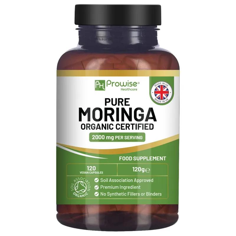 Prowise MORINGA MET ZWARTE PEPER – Elke portie levert 4000 mg premium moringa bladpoeder en -extract, bij myhearttoyours.nl