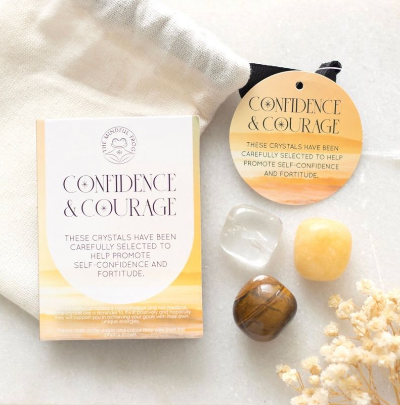 Edelsteen set voor zelfvertrouwen en moed bij myhearttoyours.nl