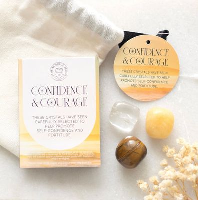 Edelsteen set voor zelfvertrouwen en moed bij myhearttoyours.nl