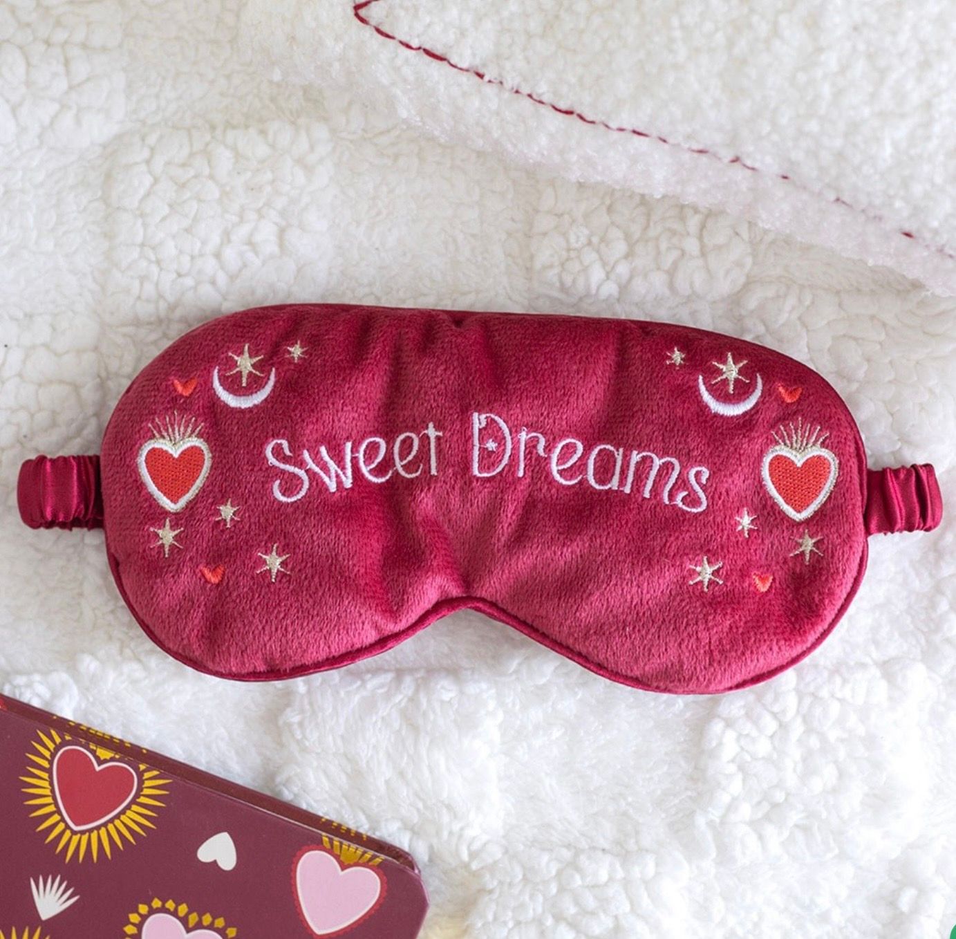 SWEET DREAMS slaapmasker bij myhearttoyours.nl