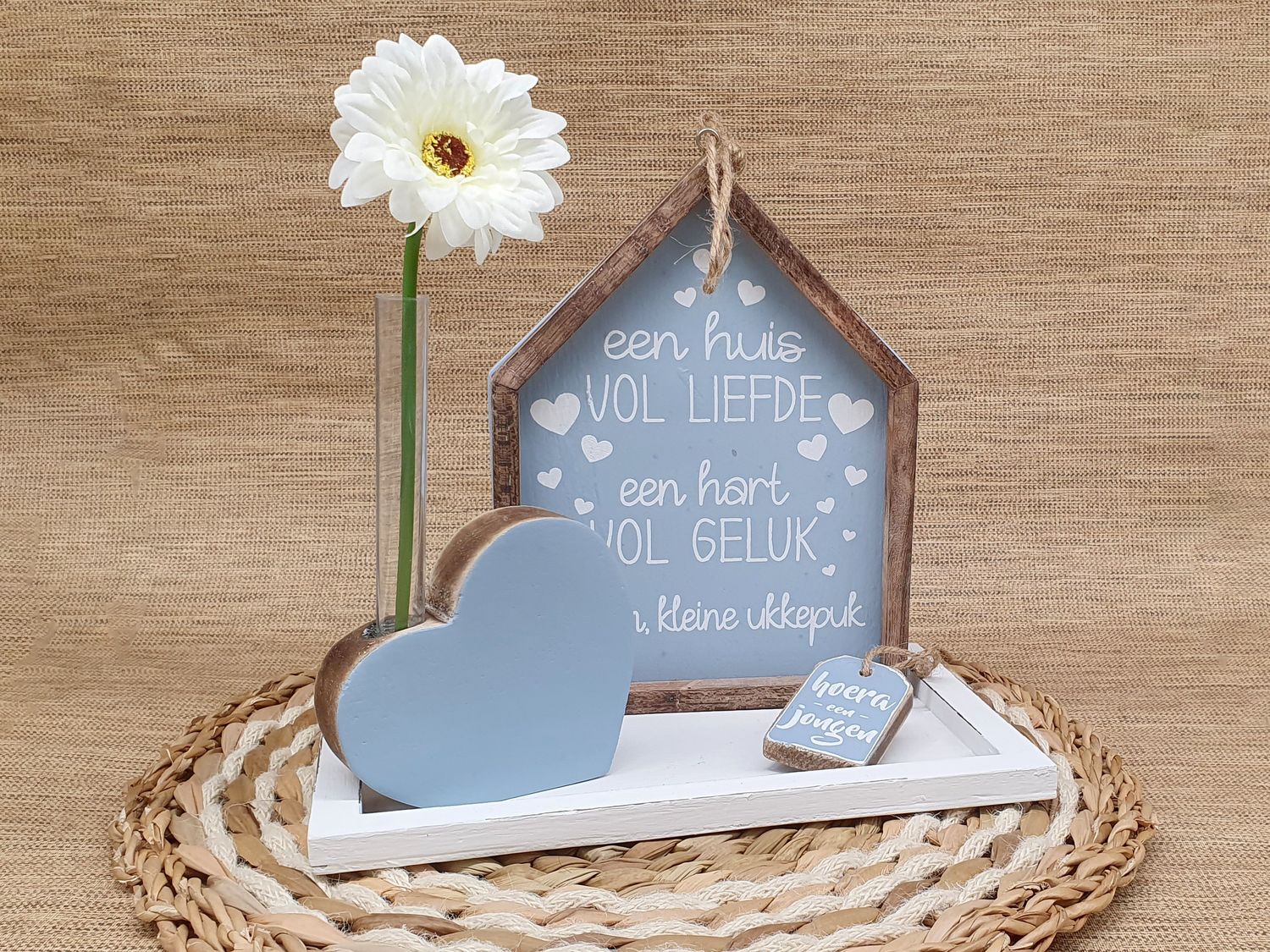 Cadeau box GEBOORTE JONGEN, bij myhearttoyours.nl