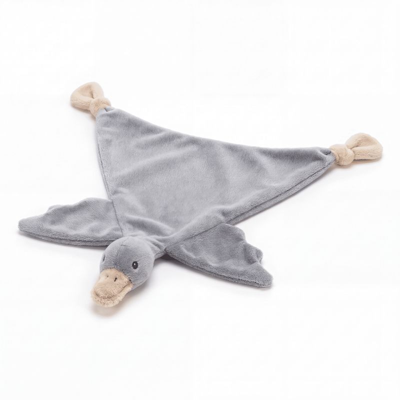 Zachte TUTDOEK  Grey Eend (past ook door de brievenbus) bij myhearttoyours.nl
