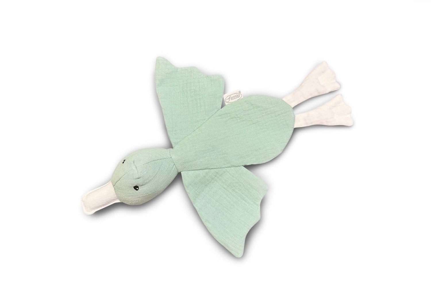 TUTDOEK  groen Eend (past ook door de brievenbus)