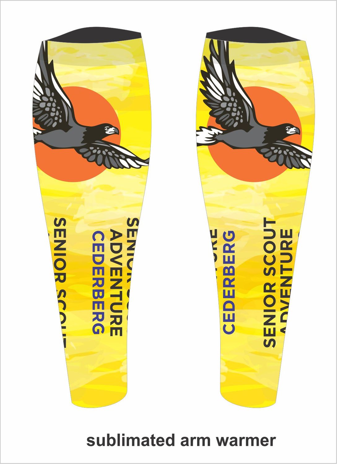 Sublimated Arm Warmer (1pair per pack)