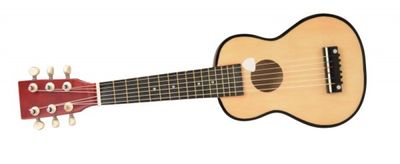Wooden Toy Guitar with Steel Strings