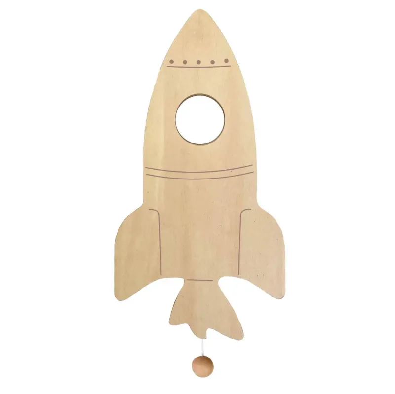 Wall Musical Box Rocket – Personalizable