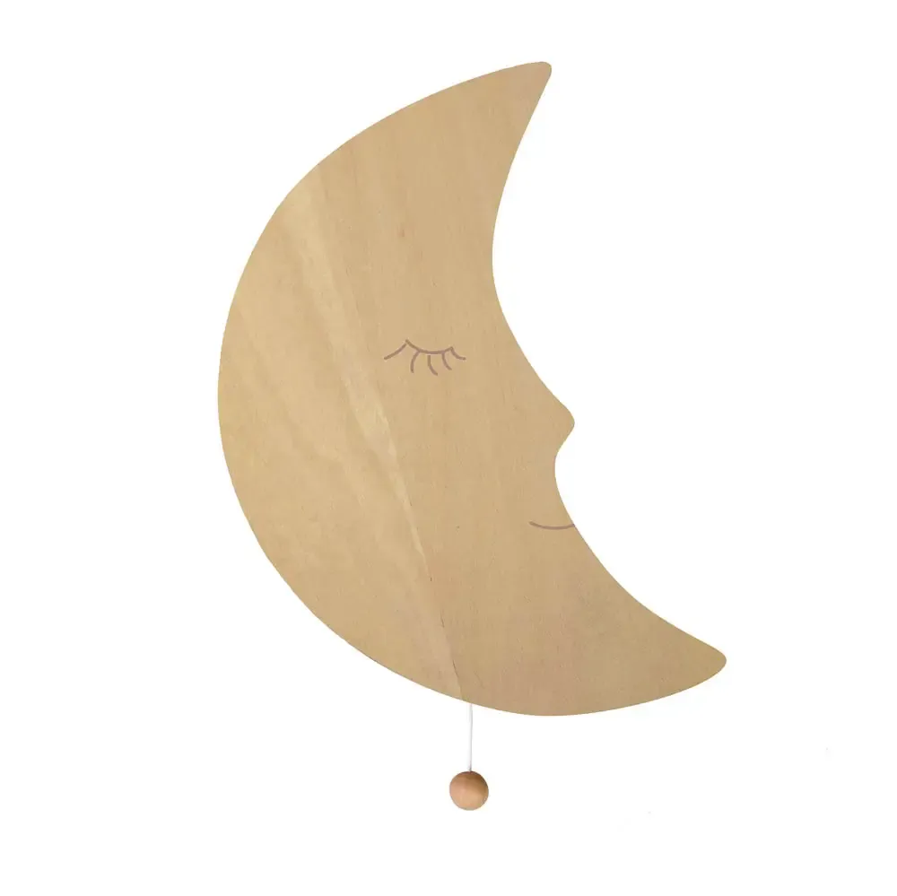 Wall Musical Box Moon – Personalizable with Name