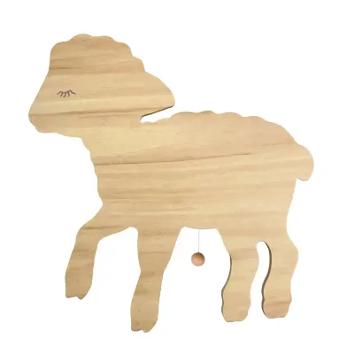 Wall Musical Box Lamb Mary – Personalizable