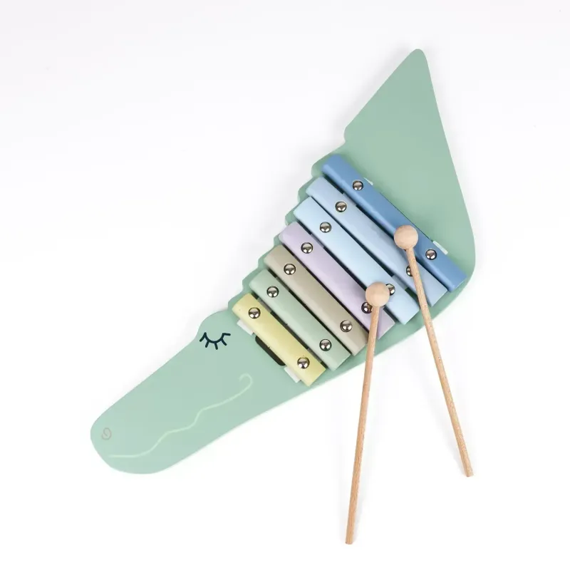 7-Noot Houten &amp; Metalen Xylofoon