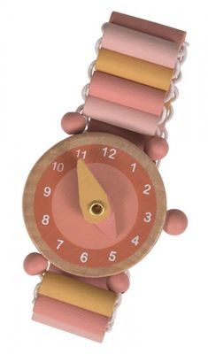 Wooden Pink Watch