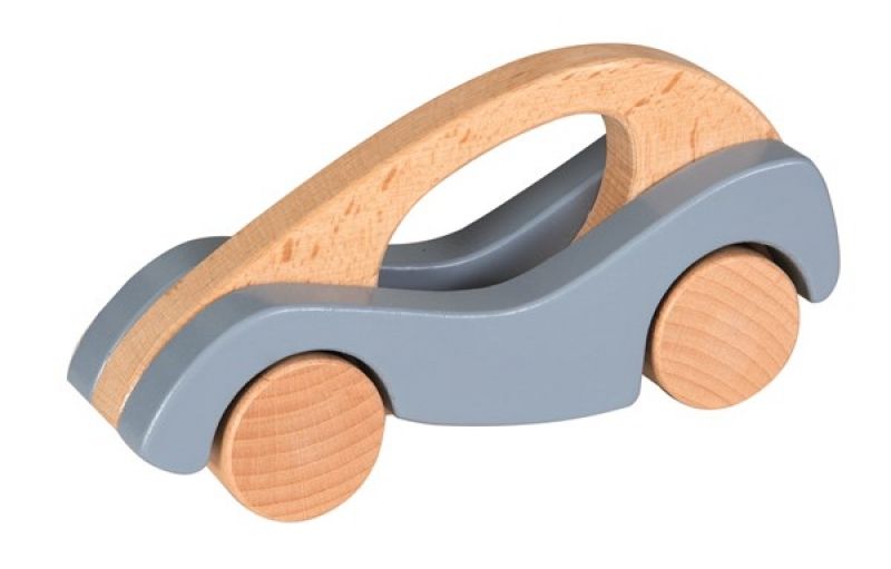Aerodynamic Wooden Race Car With kid's name