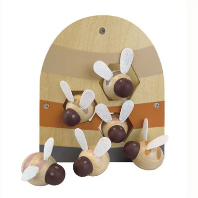 Houten Stapeldoos Bijenkorf
