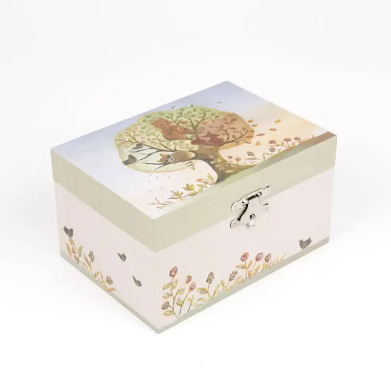 Musical Jewelry box 4 seasons