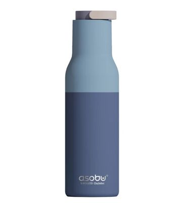 ASOBU-Metro water Bottle Pastel blue Special Edition, Customizable