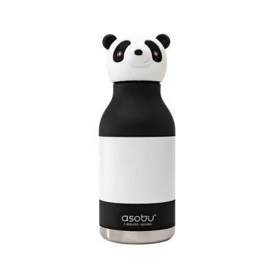 Asobu Bestie Panda Geïsoleerde Waterfles – BPA- &amp; loodvrij, rustgevend design