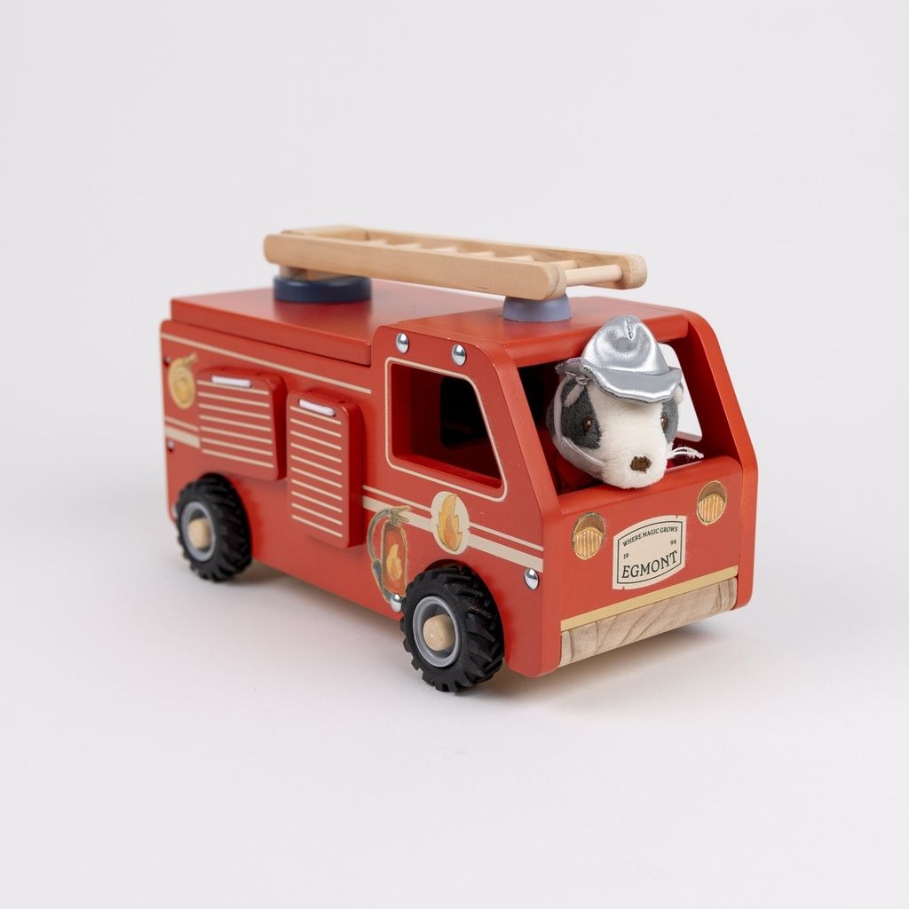 Personalised Large FIRETRUCK with miniature friend