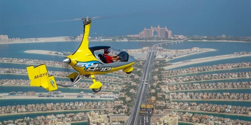 Gyrocopter Flight Experience - Dubai