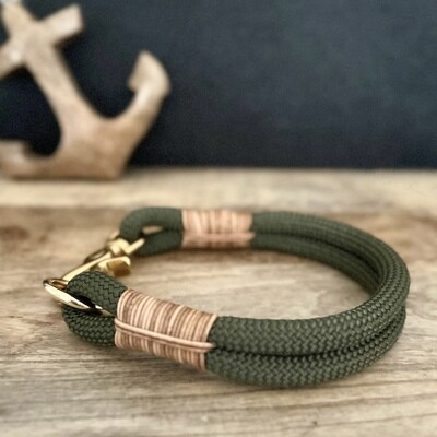 Tauhalsband ArmyGreen