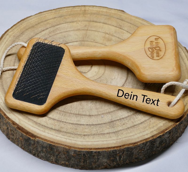 Fellbürste für Hunde und Katze -Personalisierung möglich-