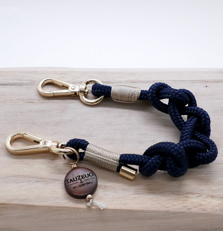 Handykette kurz MarineBlau