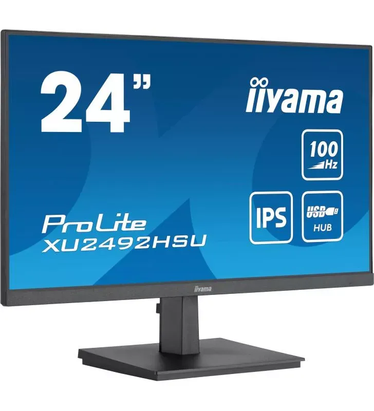 iiyama ProLite écran plat de PC 60,5 cm (23.8&quot;) 1920 x 1080 pixels Full HD LED Noir