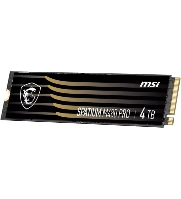 MSI SSD SPATIUM M480 Pro PCIe 4.0 NVMe M.2 4TB