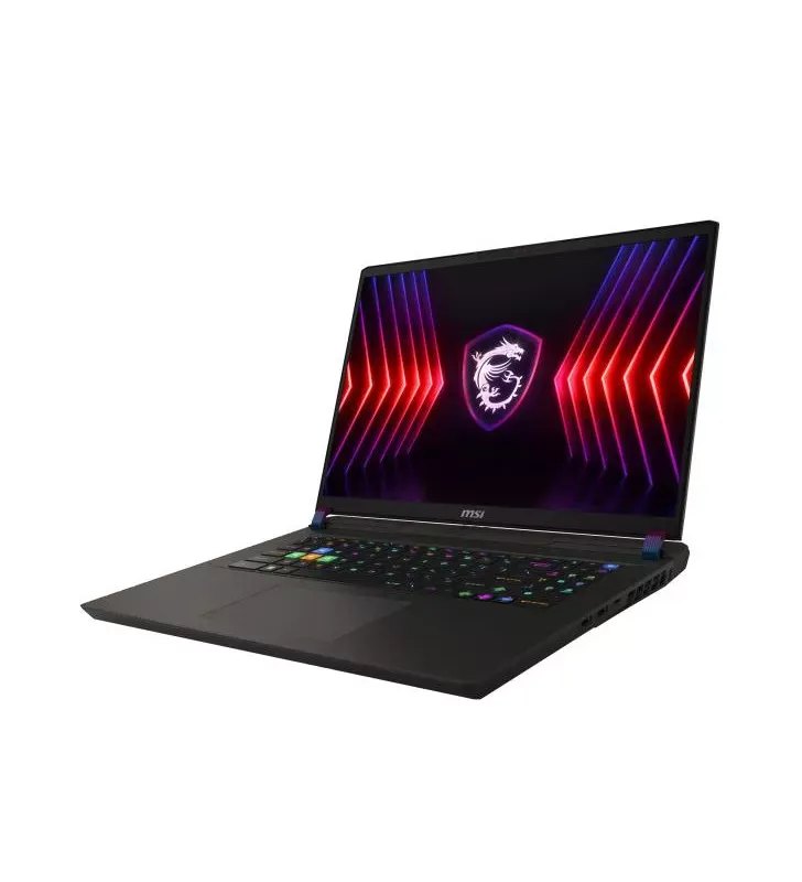 MSI Vector 17 HX A14VIG-616FR Intel® Core? i9 i9-14900HX Ordinateur portable 43,2 cm (17&quot;) Quad HD+ 32 Go DDR5-SDRAM 1 To SSD NVIDIA GeForce RTX 4090 Wi-Fi 7 (802.11be) Windows 11 Pro Noir