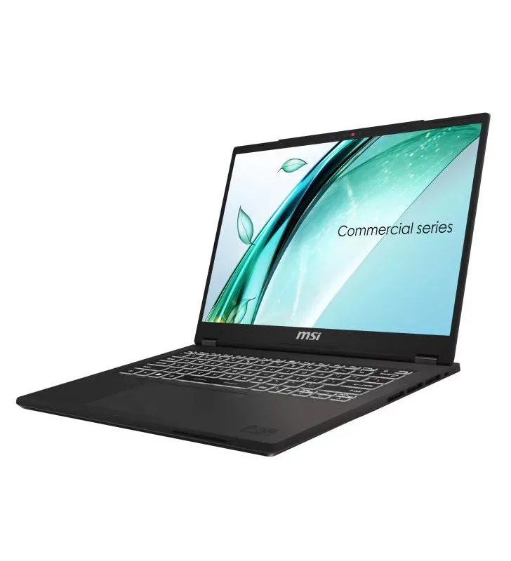 MSI Commercial 14 H A13MG vPro-029FR Intel® Core? i5 i5-13500H Ordinateur portable 35,6 cm (14&quot;) Full HD+ 16 Go DDR4-SDRAM 1 To SSD Wi-Fi 6E (802.11ax) Windows 11 Pro Gris