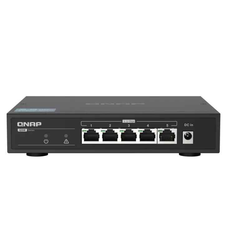 QNAP TS-473A-SW5T Serveur NAS 4 Baies + QSW-1105-5T