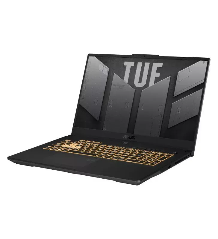 ASUS TUF Gaming F17 TUF707VI-HX064W Intel® Core? i7 i7-13620H Ordinateur portable 43,9 cm (17.3&quot;) Full HD 16 Go DDR5-SDRAM 1 To SSD NVIDIA GeForce RTX 4070 Wi-Fi 6 (802.11ax) Windows 11 Home Gris