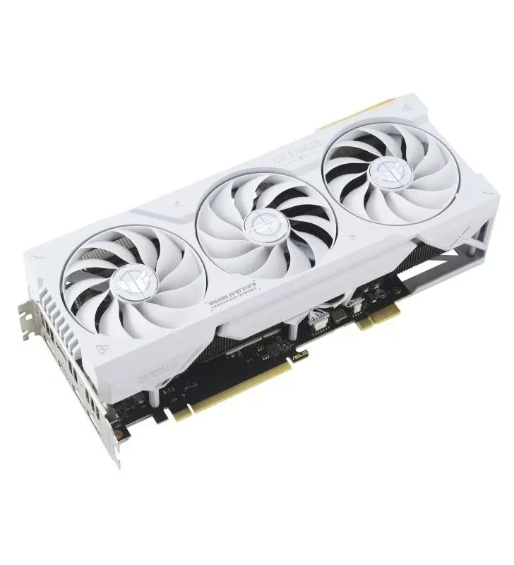 ASUS TUF Gaming TUF-RTX4070TIS-O16G-BTF-WHITE NVIDIA GeForce RTX 4070 Ti SUPER 16 Go GDDR6X