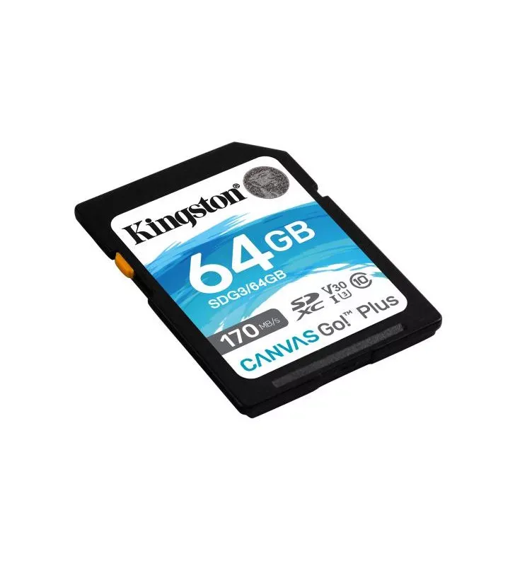 KINGSTON 64GB SDXC Canvas Go Plus *SDG3/64GB